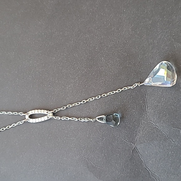 SWAROVSKI CRYSTAL LUNAR MOONLIGHT AZORE DROP NECKLACE - Picture 3 of 5